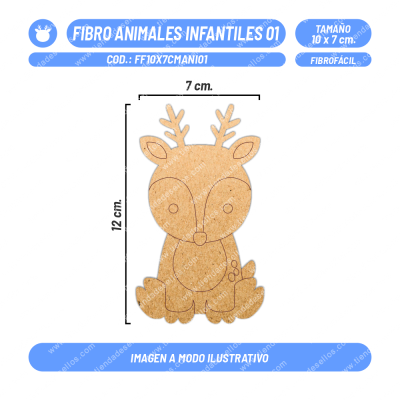 Fibrofácil Animales Infantiles 01