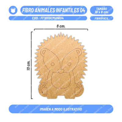 Fibrofácil Animales Infantiles 04