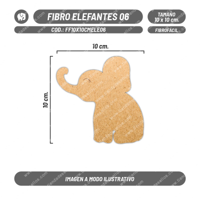 Fibrofácil Elefantes 06