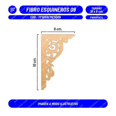 Fibrofácil Esquineros 09