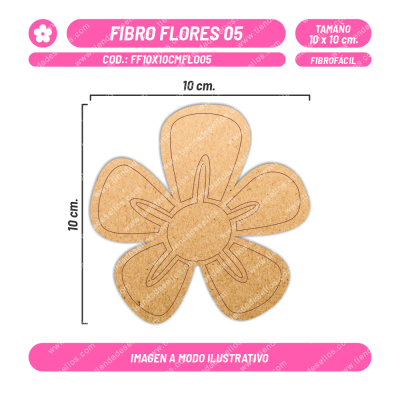 Fibrofácil Flores 05