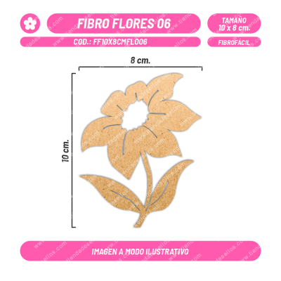 Fibrofácil Flores 06