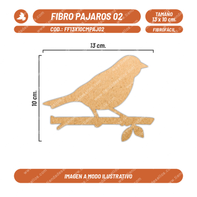 Fibrofácil Pájaros 02