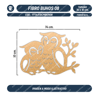 Fibrofácil Buhos 08