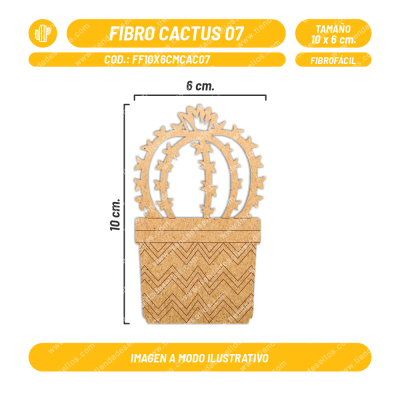Fibrofácil Cactus 07