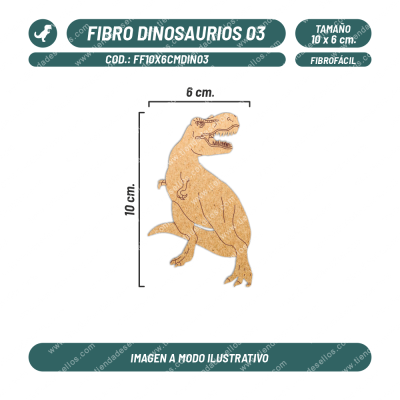 Fibrofácil Dinosaurios 03