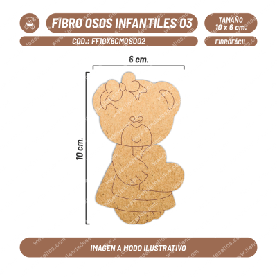 Fibrofácil Osos Infantiles 03