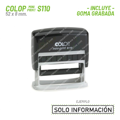 Sello Colop Mini Print S110
