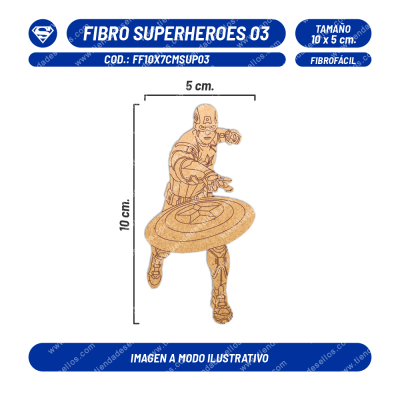 Fibrofácil Superhéroes 03