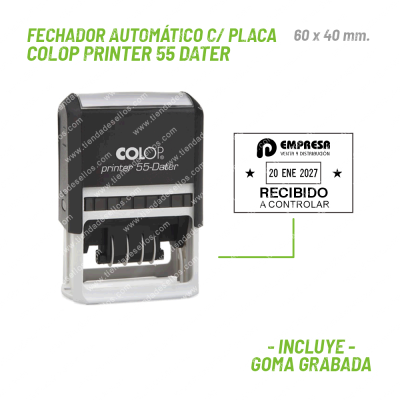 Sello Fechador Colop Printer 55 Dater