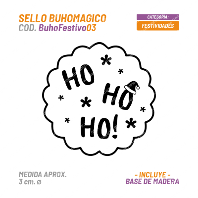 Sello Búho Mágico Festivo03