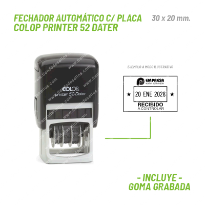 Fechador Colop Printer 52 Dater