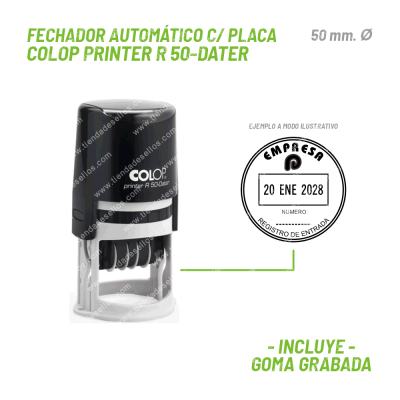 Fechador Redondo Colop Printer R50 Dater