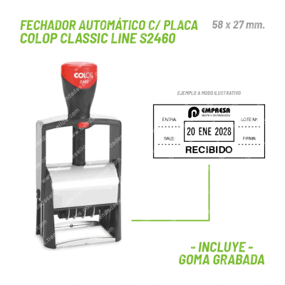 Fechador Colop Classic Line S2460