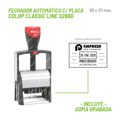 Fechador Colop Classic Line S2660