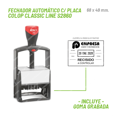 Fechador Colop Classic Line S2860