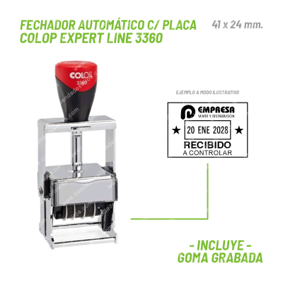 Fechador Colop Expert Line 3360