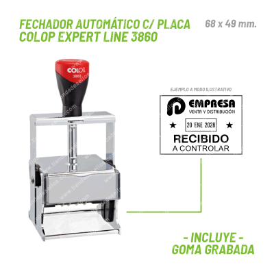 Fechador Colop Expert Line 3860