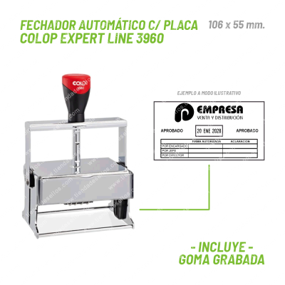 Fechador Colop Expert Line 3960