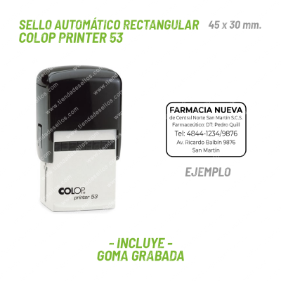 Sello Colop Printer 53