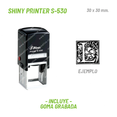 Sello Cuadrado Shiny Printer S-530