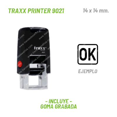 Sello Cuadrado Traxx Printer 9021