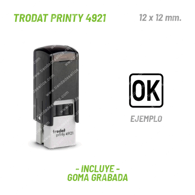 Sello Cuadrado Trodat Printy 4921