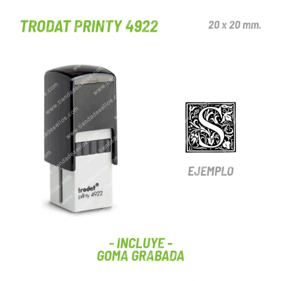 Sello Cuadrado Trodat Printy 4922