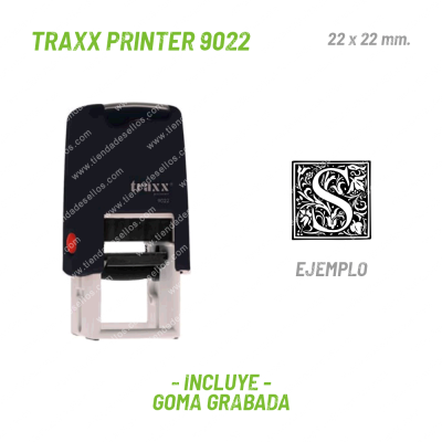 Sello Cuadrado Traxx Printer 9022