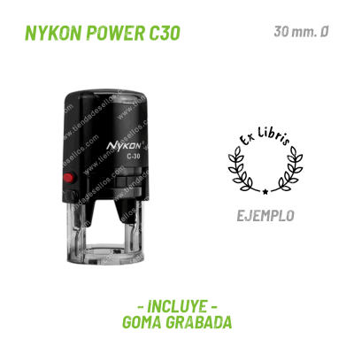 Sello Redondo Nykon Power C30