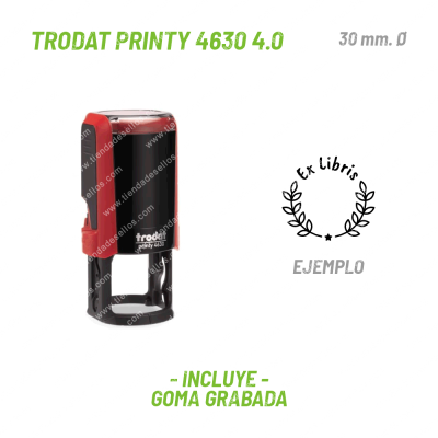 Sello Redondo Trodat Printy 4630 4.0