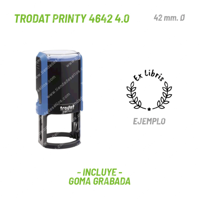 Sello Redondo Trodat Printy 4642 4.0