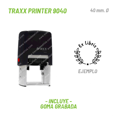 Sello Redondo Traxx Printer 9040