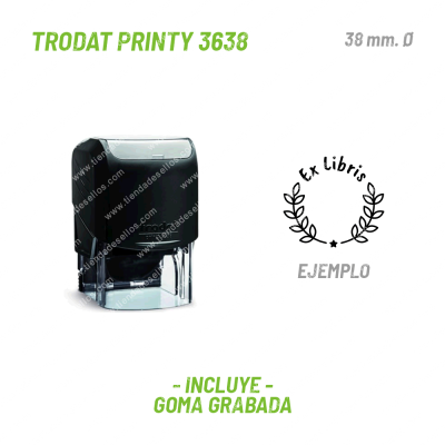 Sello Redondo Trodat Printy 3638