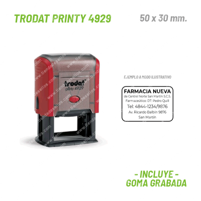 Sello Trodat Printy 4929