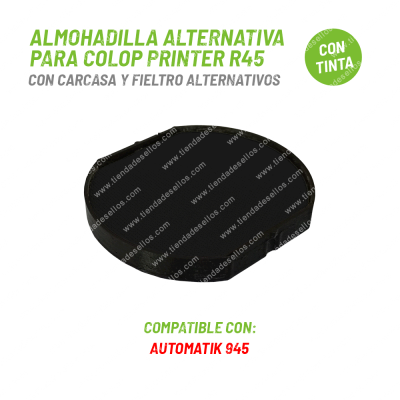 Almohadilla Alternativa para Printer R45 Con Tinta