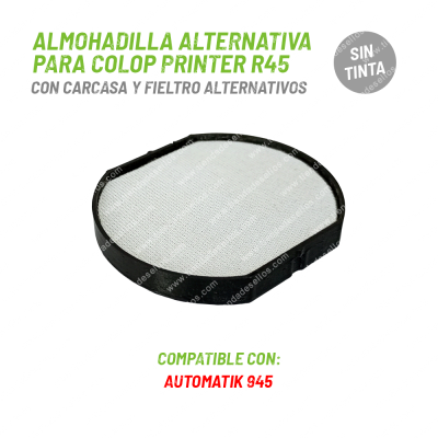 Almohadilla Alternativa para Printer R45 Sin Tinta