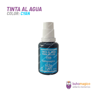 Tinta Cyan BuhoMagico 30cc