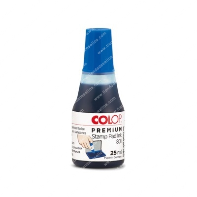 Tinta Colop 801 25ml Azul