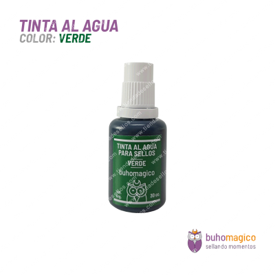 Tinta Verde BuhoMagico 30cc