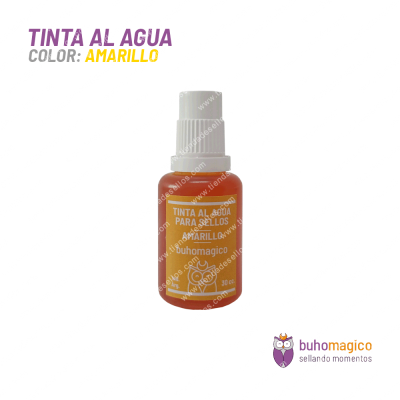 Tinta Amarilla BuhoMagico 30cc