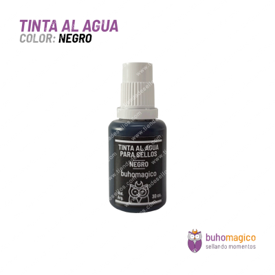 Tinta Negra BuhoMagico 30cc