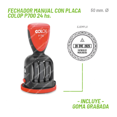 Fechador Colop P700 24hs.