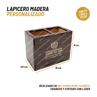 Lapicero de Madera Personalizado