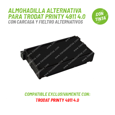 Almohadilla Alternativa para Trodat Printy 4911 4.0 Con Tinta