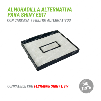 Almohadilla Alternativa Bicolor para Shiny E907 y E917 Sin Tinta