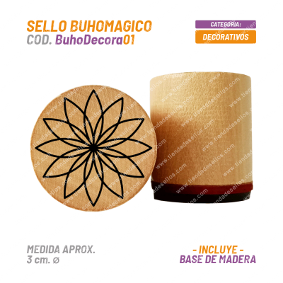 Sello Búho Mágico Decora01