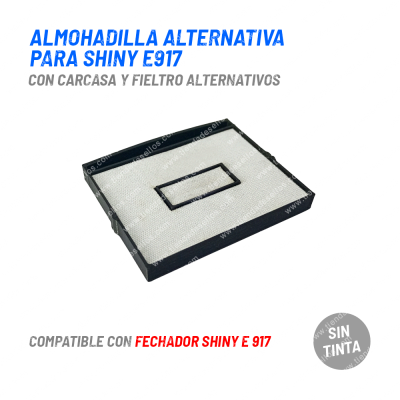 Almohadilla Alternativa Bicolor para Shiny E907 y E917 Sin Tinta