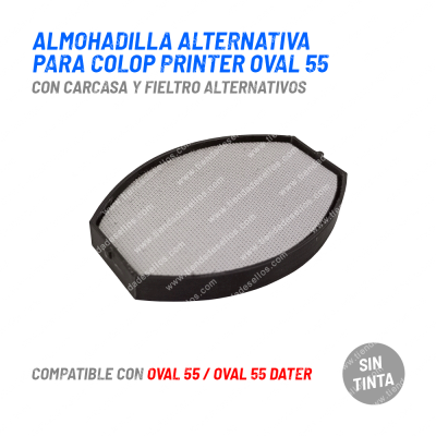 Almohadilla Alternativa para Colop Printer Oval 55 Sin Tinta