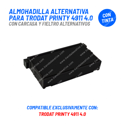 Almohadilla Alternativa para Trodat Printy 4911 4.0 Con Tinta